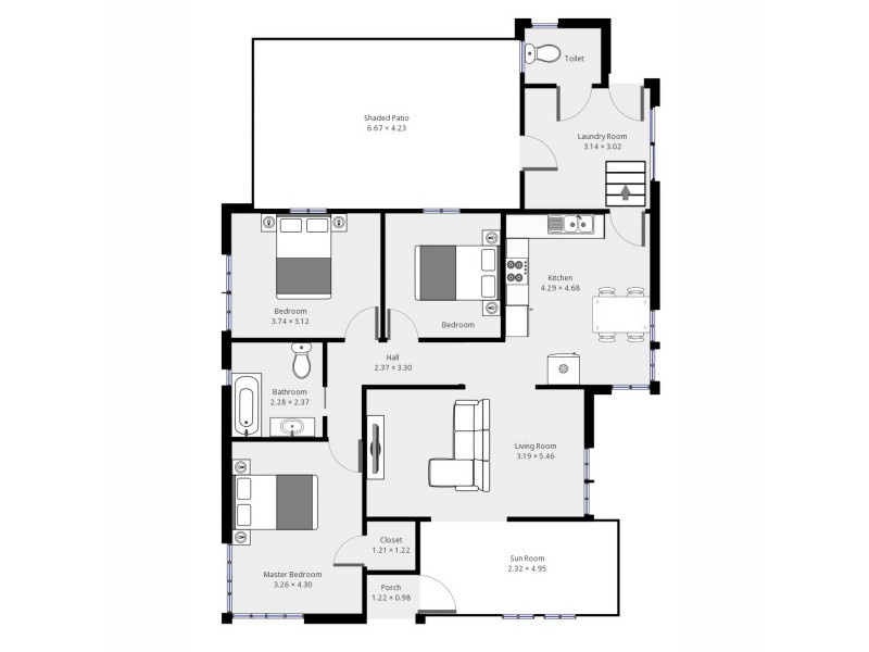 301 Beams Road, Taigum QLD 4018 Floorplan