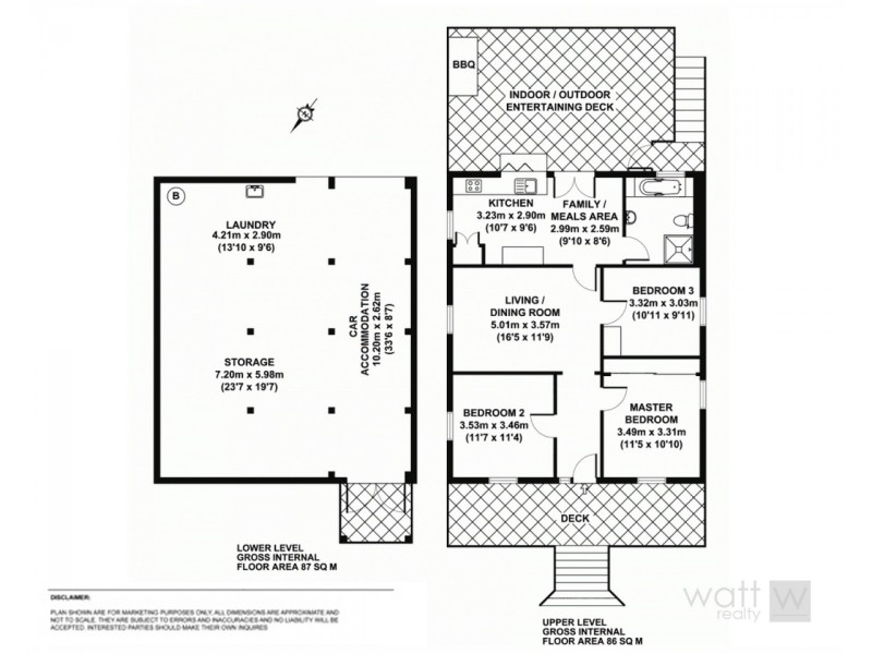 13 Seventh Avenue, Sandgate QLD 4017 Floorplan