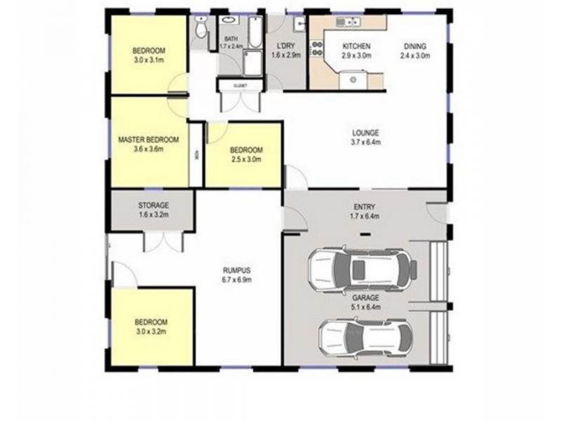 4 Portumna Street, Bracken Ridge QLD 4017 Floorplan