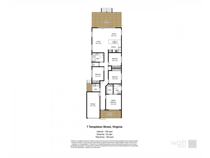 7 Templeton Street, Virginia QLD 4014 Floorplan