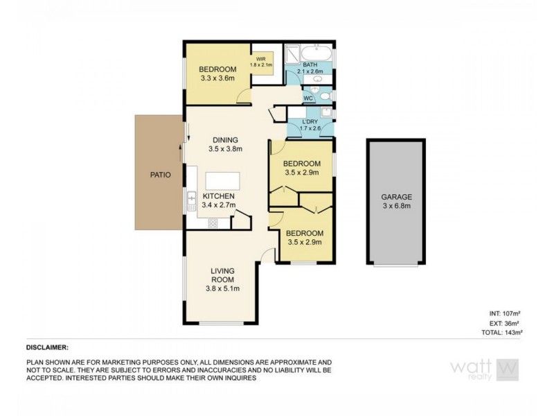 18 Brolga Place, Zillmere QLD 4034 Floorplan