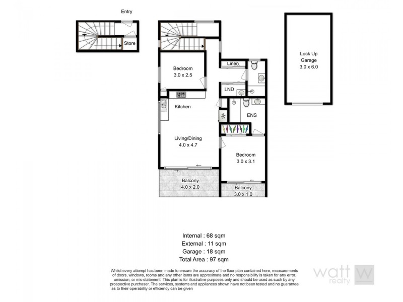 18/35 Lavender Place, Fitzgibbon QLD 4018 Floorplan