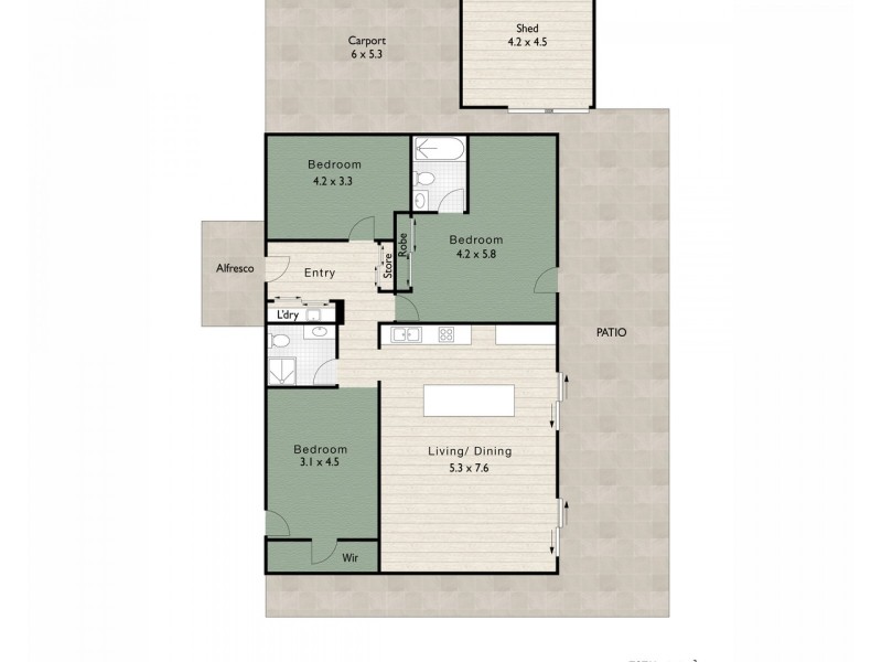 3 Coolabah Crescent, Bridgeman Downs QLD 4035 Floorplan