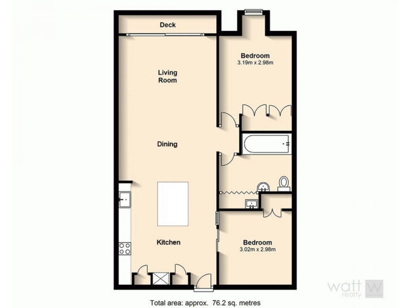 217/38 Skyring Terrace, Teneriffe QLD 4005 Floorplan