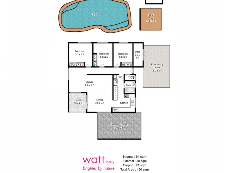 9 Loane Crescent, Lawnton QLD 4501 Floorplan