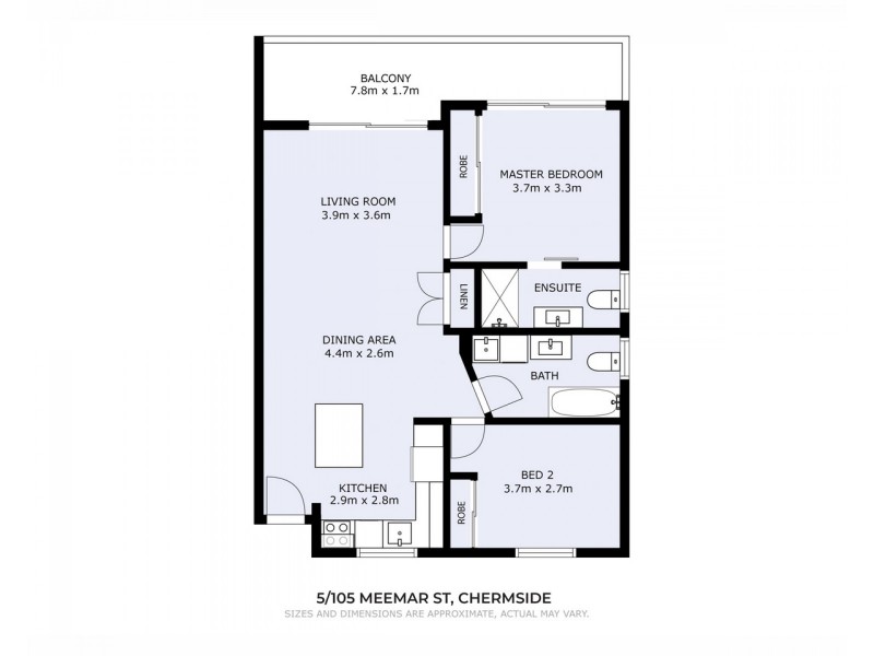 5/105 Meemar Street, Chermside QLD 4032 Floorplan