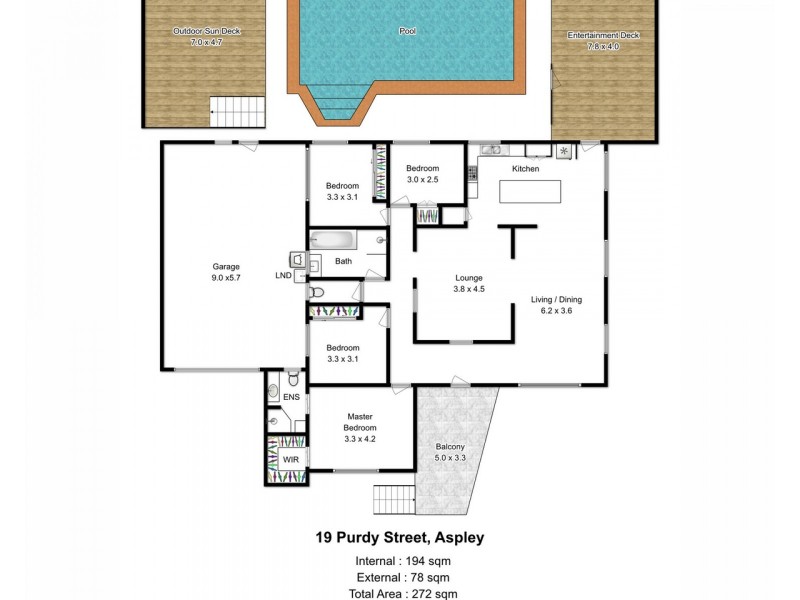 19 Purdy Street, Aspley QLD 4034 Floorplan