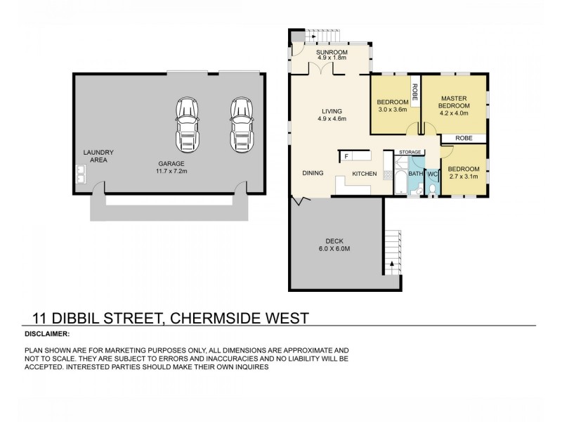 11 Dibbil Street, Chermside West QLD 4032 Floorplan