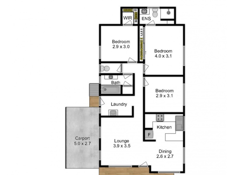 8 Marathon Street, Aspley QLD 4034 Floorplan