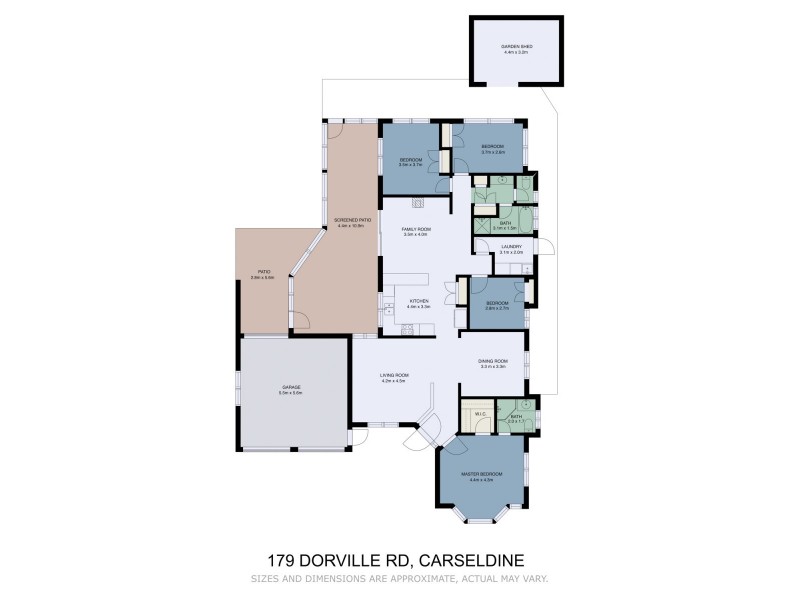 179 Dorville Road, Carseldine QLD 4034 Floorplan
