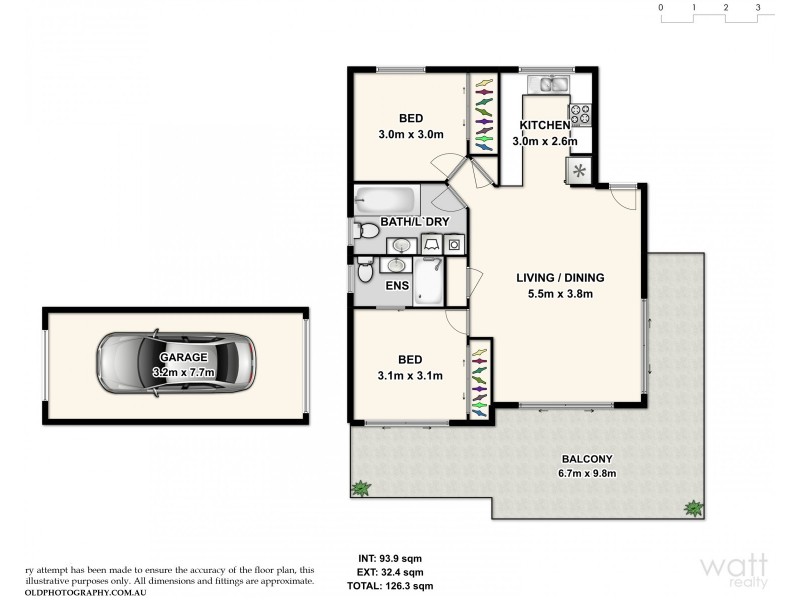 5/23 Rainey Street, Chermside QLD 4032 Floorplan