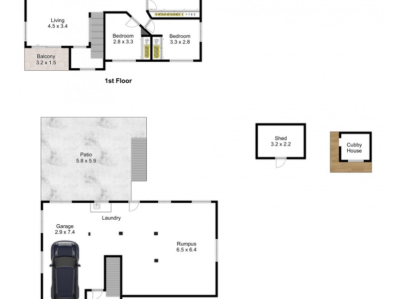 6 Calida Street, Boondall QLD 4034 Floorplan