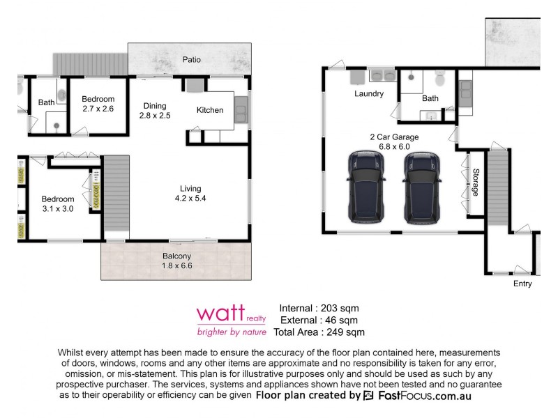 8 Kensington Way, Strathpine QLD 4500 Floorplan