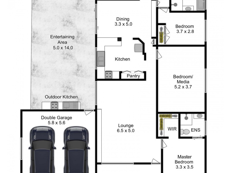 49 Balcara Avenue, Carseldine QLD 4034 Floorplan