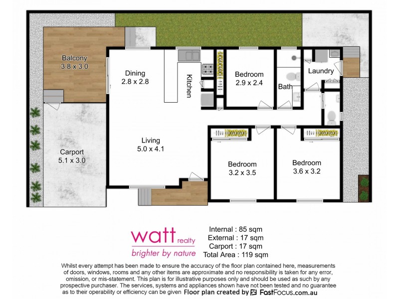 93/763 Zillmere Road, Aspley QLD 4034 Floorplan