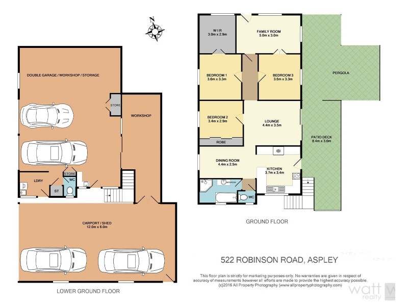 522 Robinson Road West, Aspley QLD 4034 Floorplan