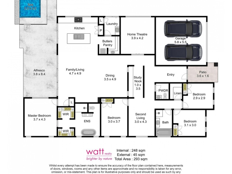 24 Outlook Crescent, Bridgeman Downs QLD 4035 Floorplan