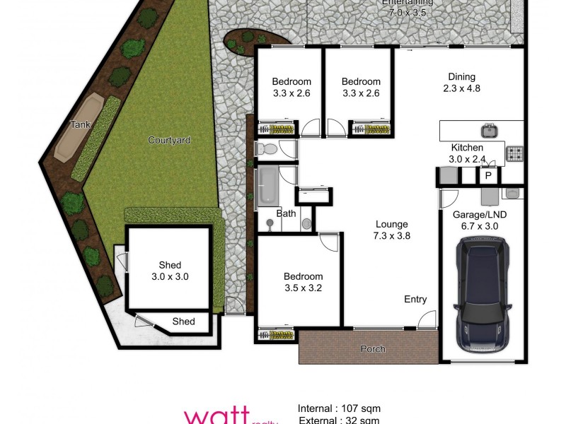 29/9 Lavender Place, Fitzgibbon QLD 4018 Floorplan