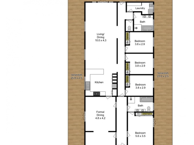 3 Clapham Court, Bunya QLD 4055 Floorplan