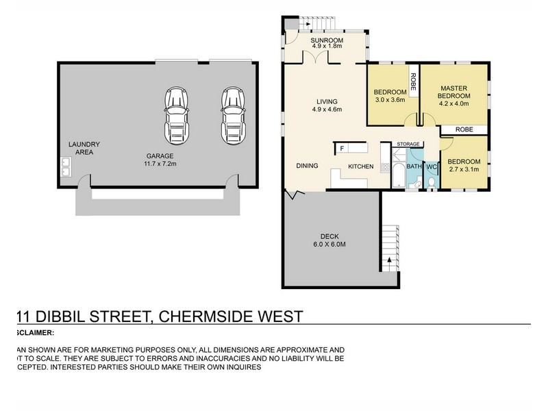 11 Dibbil Street, Chermside West QLD 4032 Floorplan