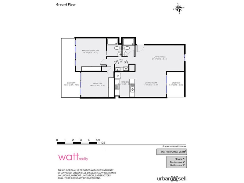 503/73 Buckland Road, Nundah QLD 4012 Floorplan