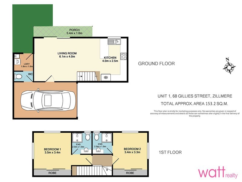 1/68 Gillies Street, Zillmere QLD 4034