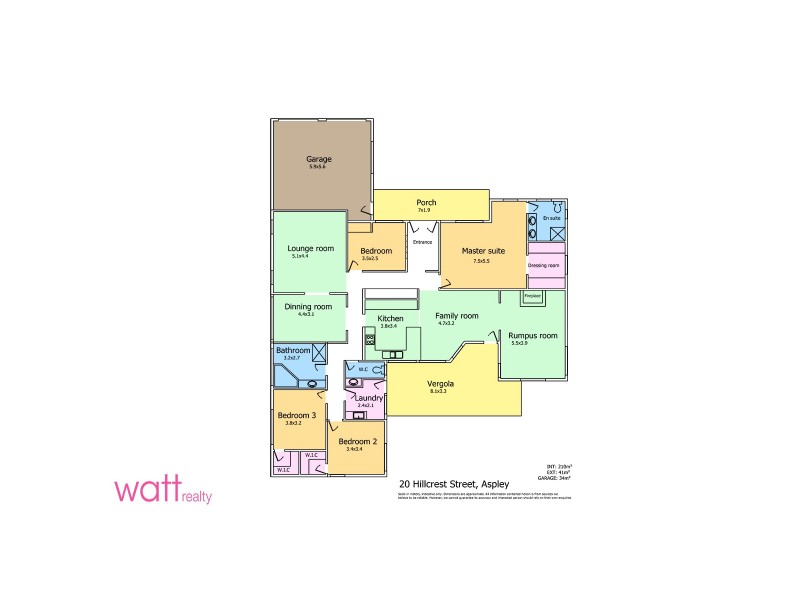 20 Hillcrest Street, Aspley QLD 4034 Floorplan