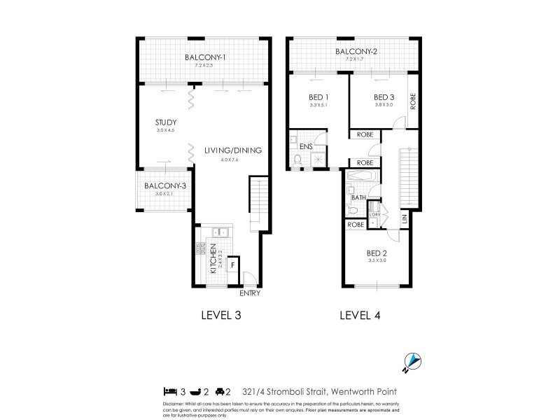 321/4 Stromboli Strait, Wentworth Point NSW 2127 Floorplan