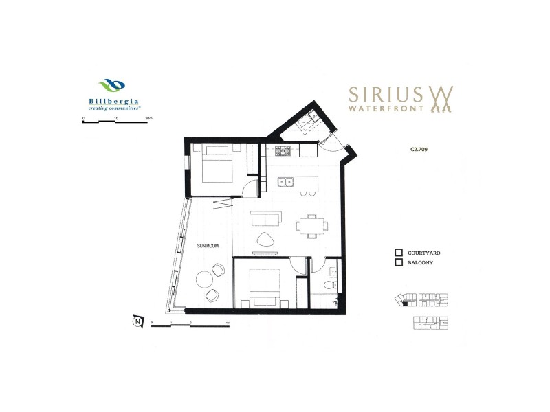 Level 7/10 Footbridge Boulevard, Wentworth Point NSW 2127 Floorplan