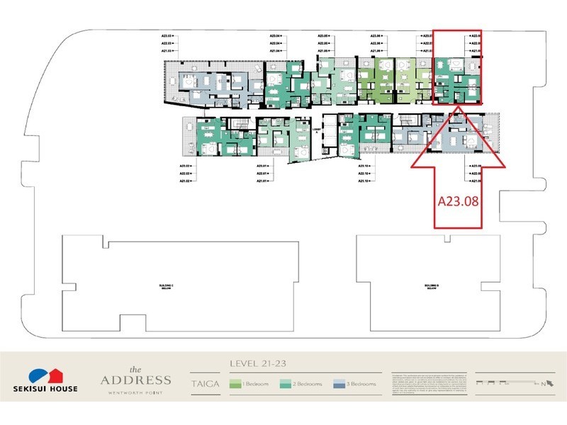 A13.06 & A23.08/7-17 Verona Drive, Wentworth Point NSW 2127