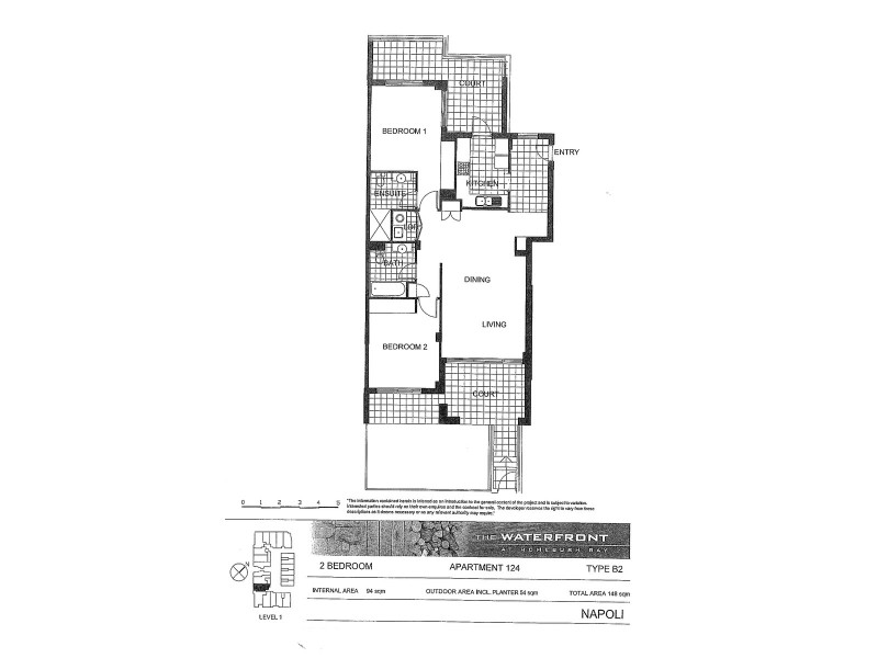 124/3 Stromboli Strait, Wentworth Point NSW 2127 Floorplan
