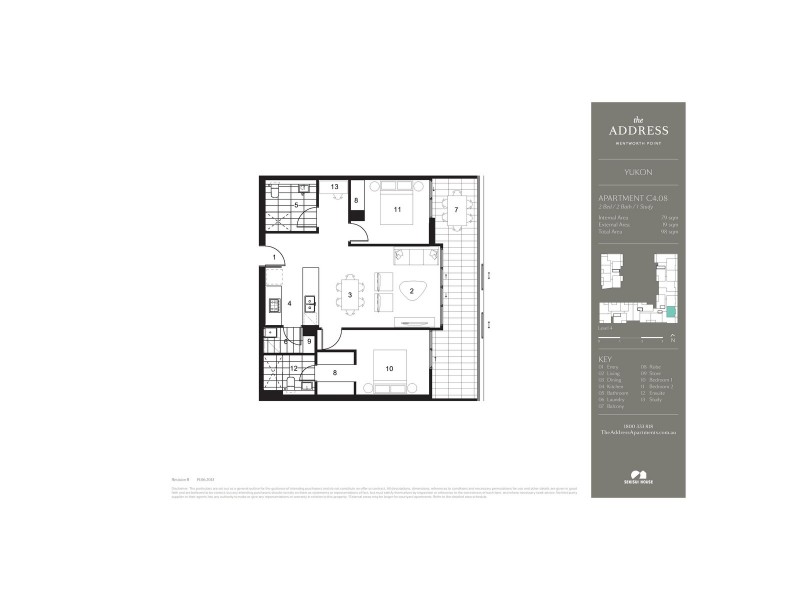 C408/21 Verona Drive, Wentworth Point NSW 2127 Floorplan