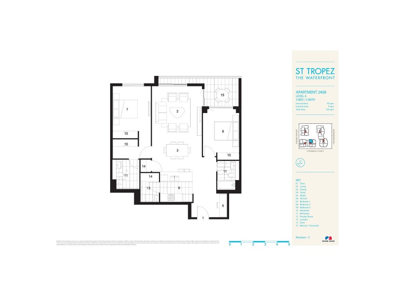 408/7 Stromboli Strait, Wentworth Point NSW 2127 Floorplan