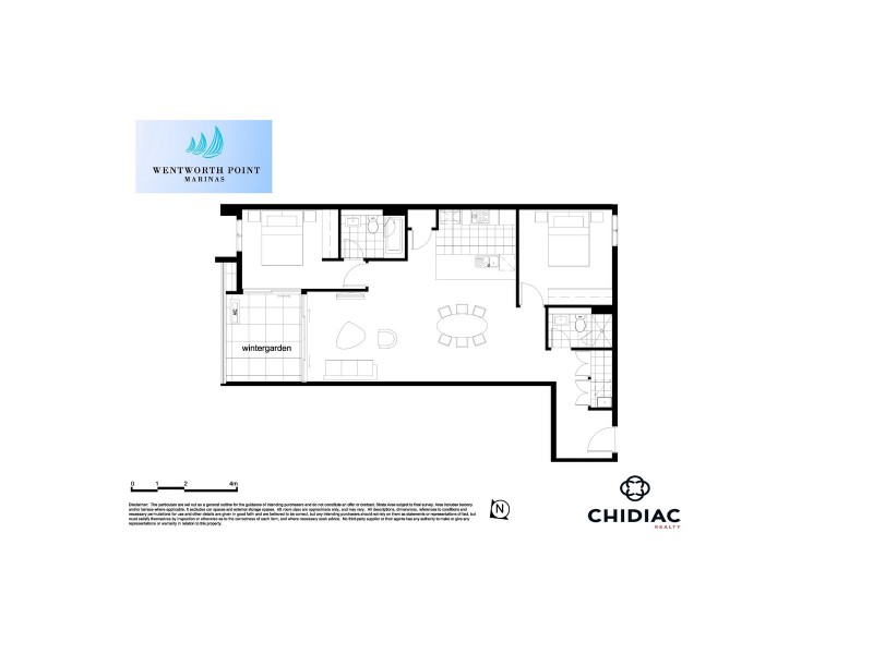 807/53 Hill Road, Wentworth Point NSW 2127 Floorplan