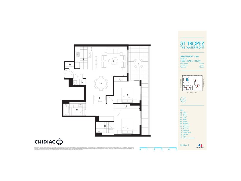 505/8 Marine Parade, Wentworth Point NSW 2127 Floorplan