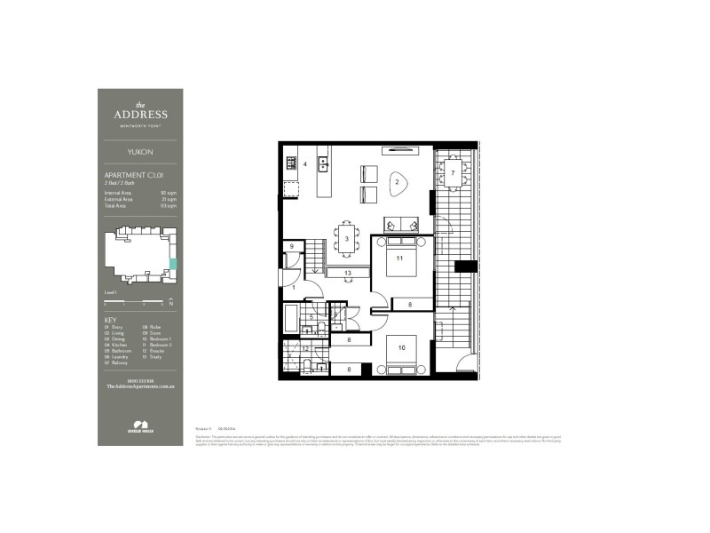101/21 Verona Drive, Wentworth Point NSW 2127 Floorplan