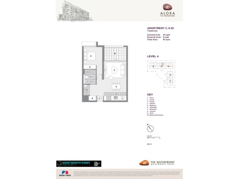 510/12 Nuvolari Place, Wentworth Point NSW 2127 Floorplan