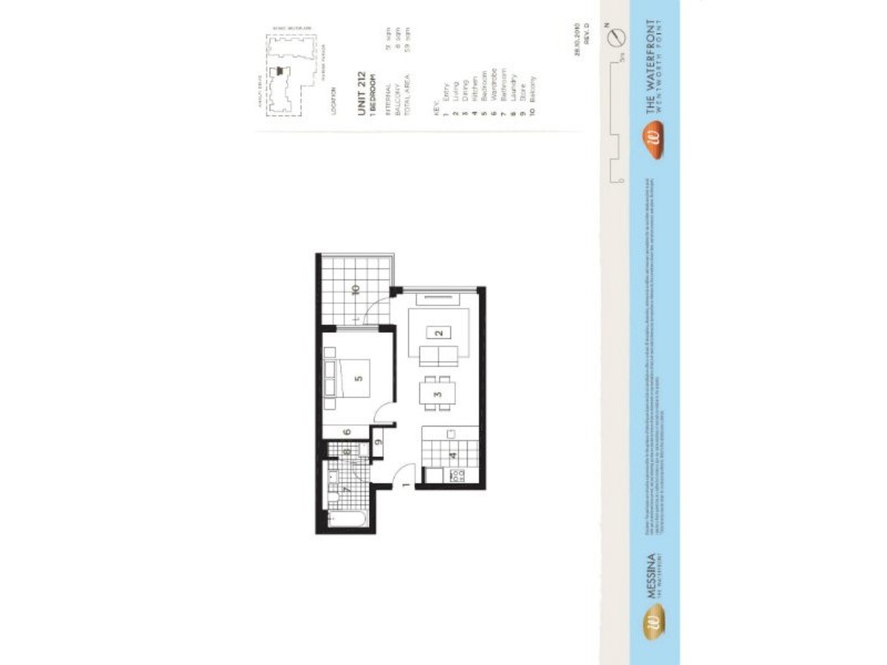 212/48 Amalfi Drive, Wentworth Point NSW 2127 Floorplan