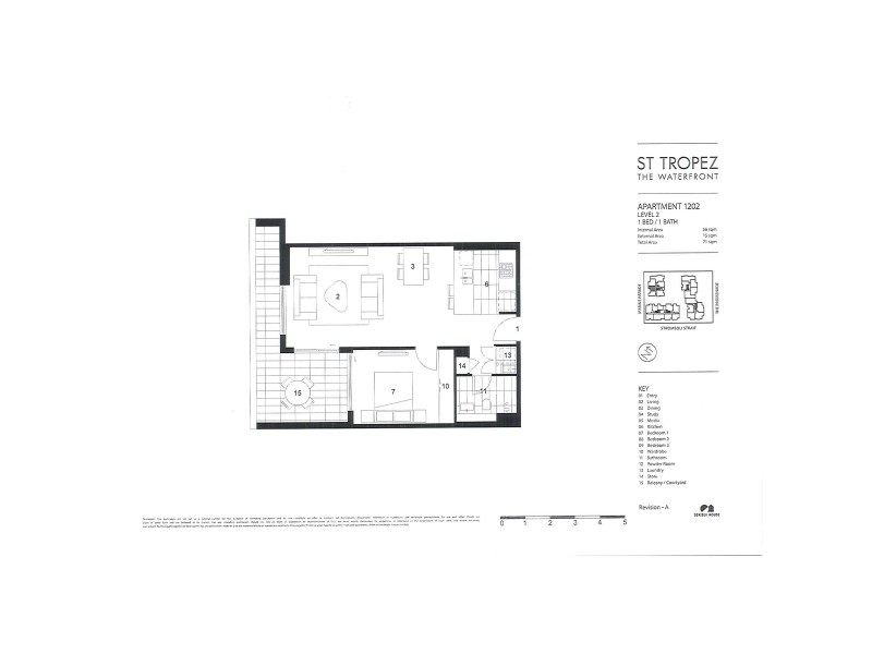 202/8 Marine Parade, Wentworth Point NSW 2127 Floorplan