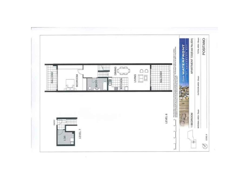 722/25 Positano – Bennelong Parkway, Wentworth Point NSW 2127 Floorplan