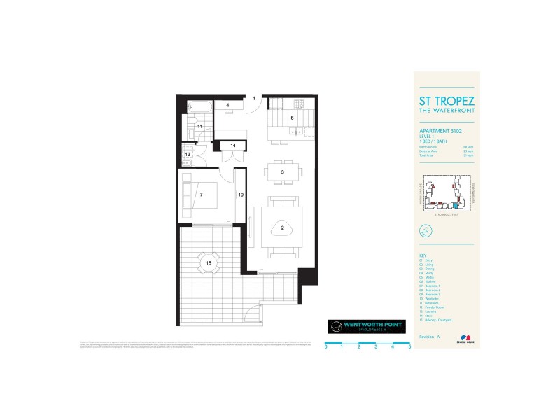 102/23 The Promenade, Wentworth Point NSW 2127 Floorplan