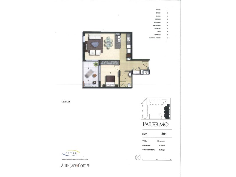 501/4 Nuvolari Place, Wentworth Point NSW 2127 Floorplan