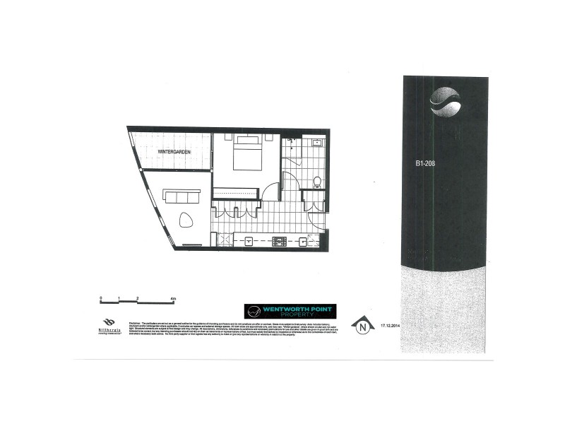 B1-208/1 Waterways Street, Wentworth Point NSW 2127 Floorplan