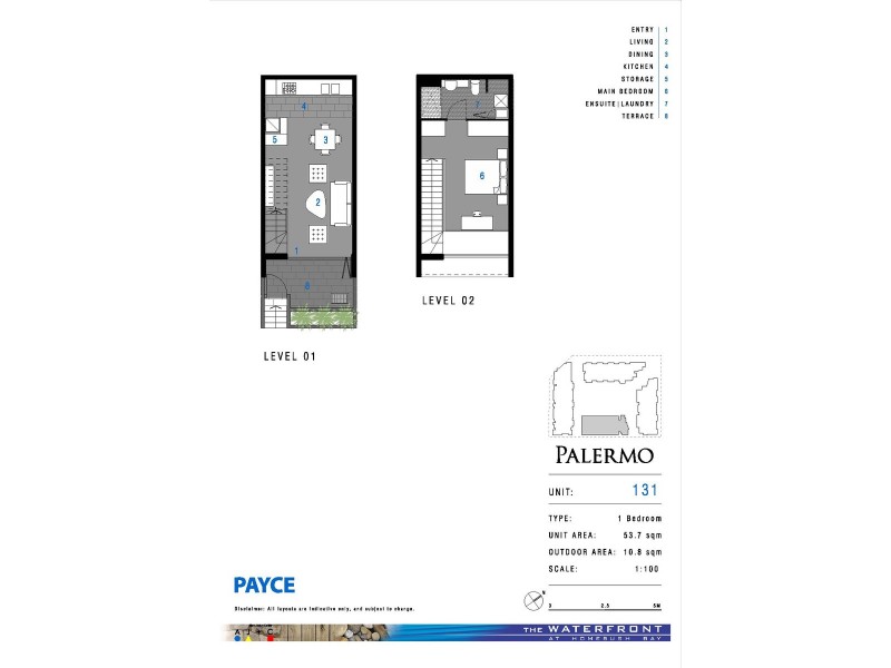 131/23 Savona Drive, Wentworth Point NSW 2127 Floorplan