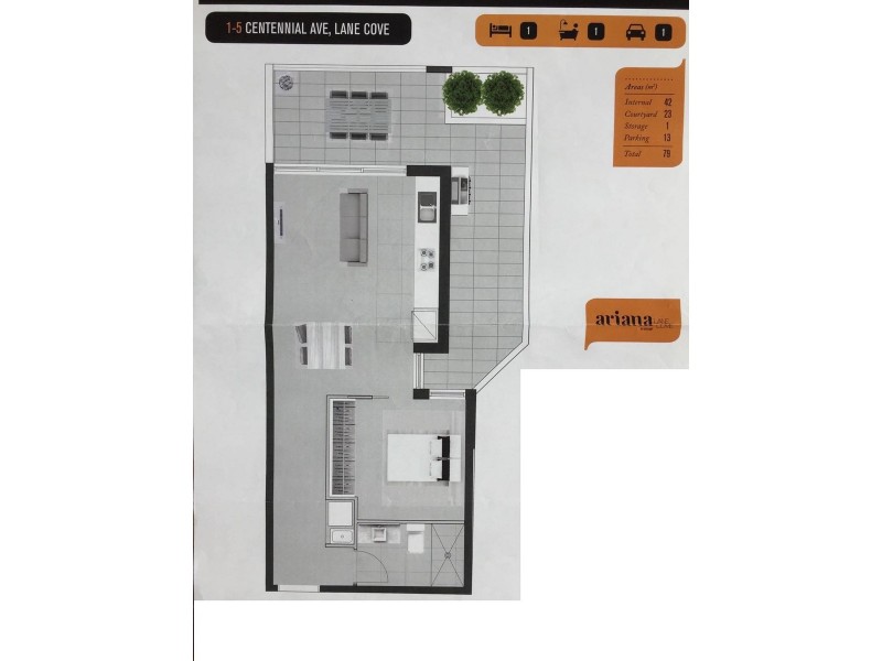 06A/5 Centennial Avenue, Lane Cove NSW 2066 Floorplan