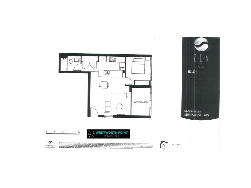 B3-301/1 Ridge Road, Wentworth Point NSW 2127 Floorplan