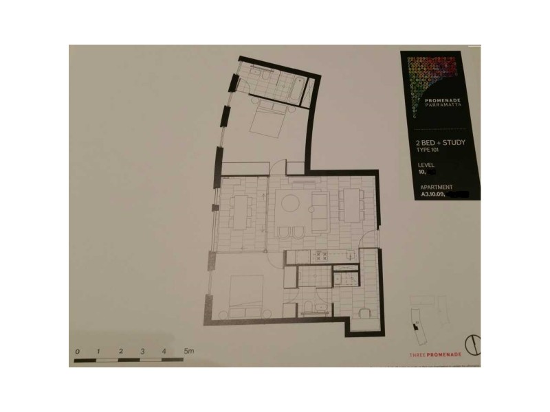 A3-1009/2 Morton Street, Parramatta NSW 2150 Floorplan