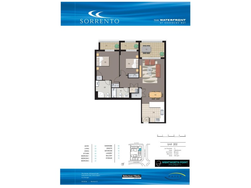 202/19 Hill Road, Wentworth Point NSW 2127 Floorplan