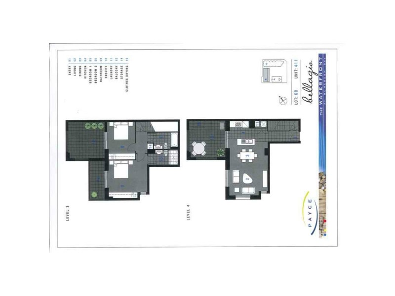 411/16 Marine Parade, Wentworth Point NSW 2127 Floorplan