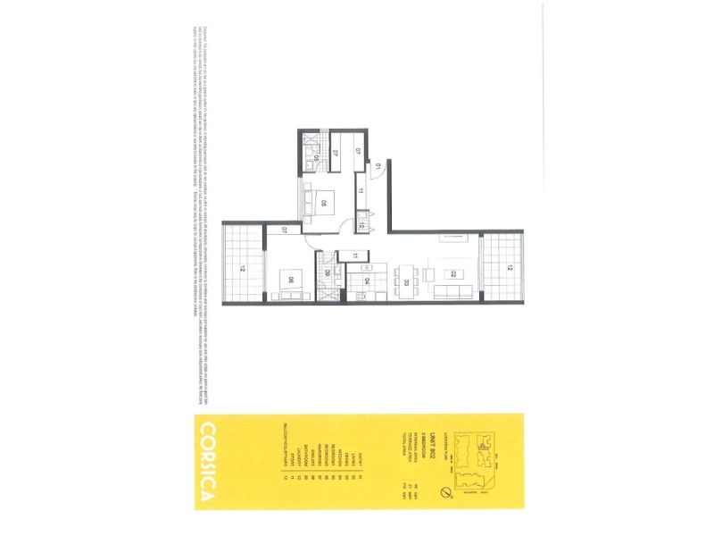 802/25 Hill Road, Wentworth Point NSW 2127 Floorplan